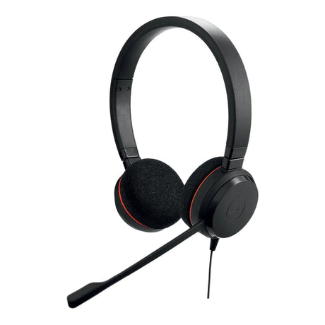 Jabra Evolve 20 MS Stereo Headset Head-band Black 4999-823-109