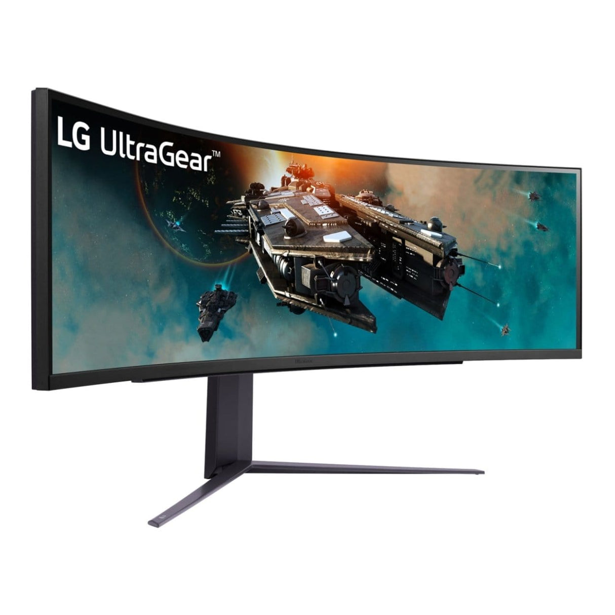 LG UltraGear 49GR85DC 49-inch 5120 x 1440p DQHD 32:9 240Hz 1ms LED VA Curved Gaming Monitor
