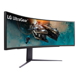 LG UltraGear 49GR85DC 49-inch 5120 x 1440p DQHD 32:9 240Hz 1ms LED VA Curved Gaming Monitor