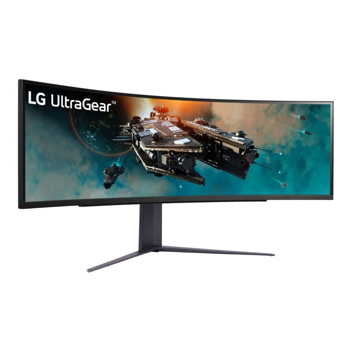 LG UltraGear 49GR85DC 49-inch 5120 x 1440p DQHD 32:9 240Hz 1ms LED VA Curved Gaming Monitor
