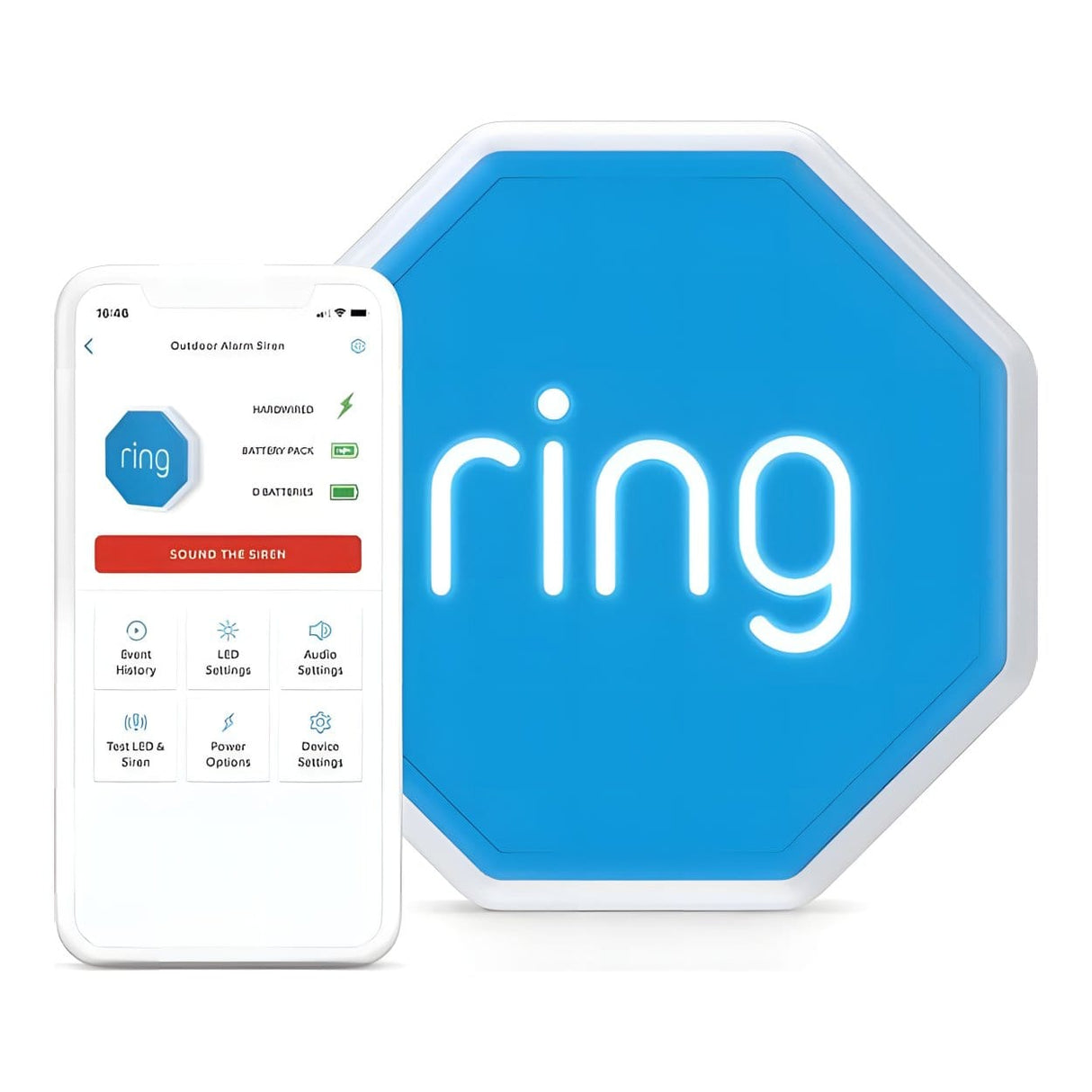 Ring Alarm Outdoor Siren 4AS1S1-0EU0