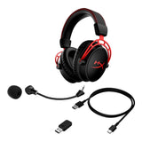 HyperX Cloud Alpha Wireless Gaming Headset Black Red 4P5D4AA