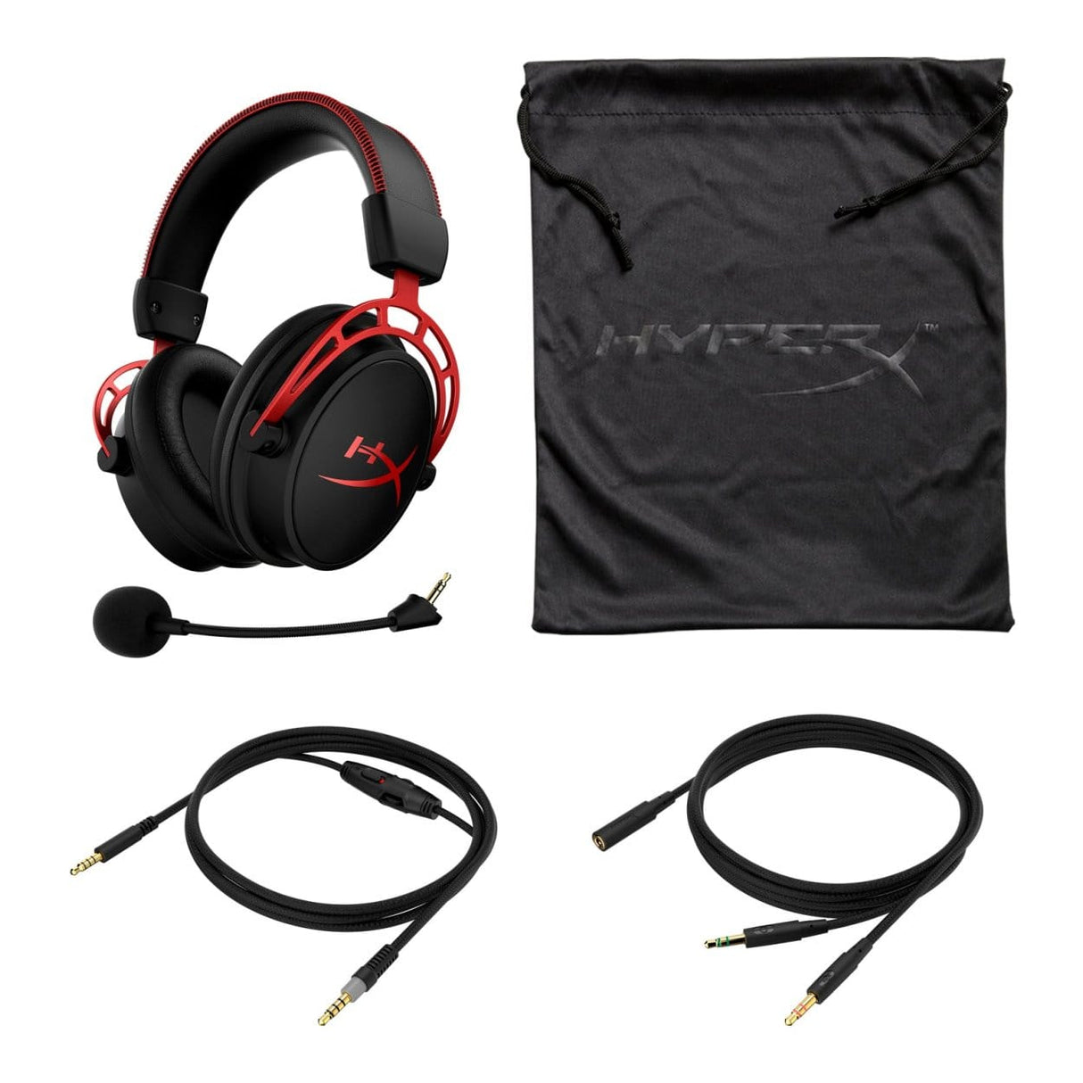 HyperX Cloud Alpha Gaming Headset Black Red 4P5L1AM
