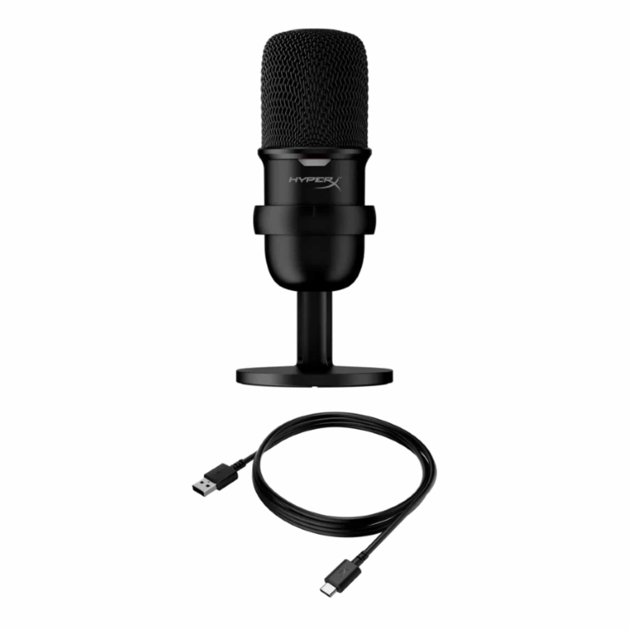 HyperX SoloCast USB Gaming Microphone Black 4P5P8AA – FirstShop