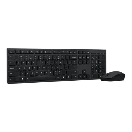 Lenovo Professional Wireless Rechargeable Mouse and Keyboard Combo 4X31R64316