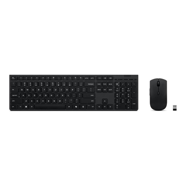 Lenovo Professional Wireless Rechargeable Mouse and Keyboard Combo 4X31R64316