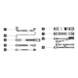Lenovo ThinkSystem SR630 V2 8x2.5-inch SAS/SATA Backplane Cable Kit v2 4X97A59982