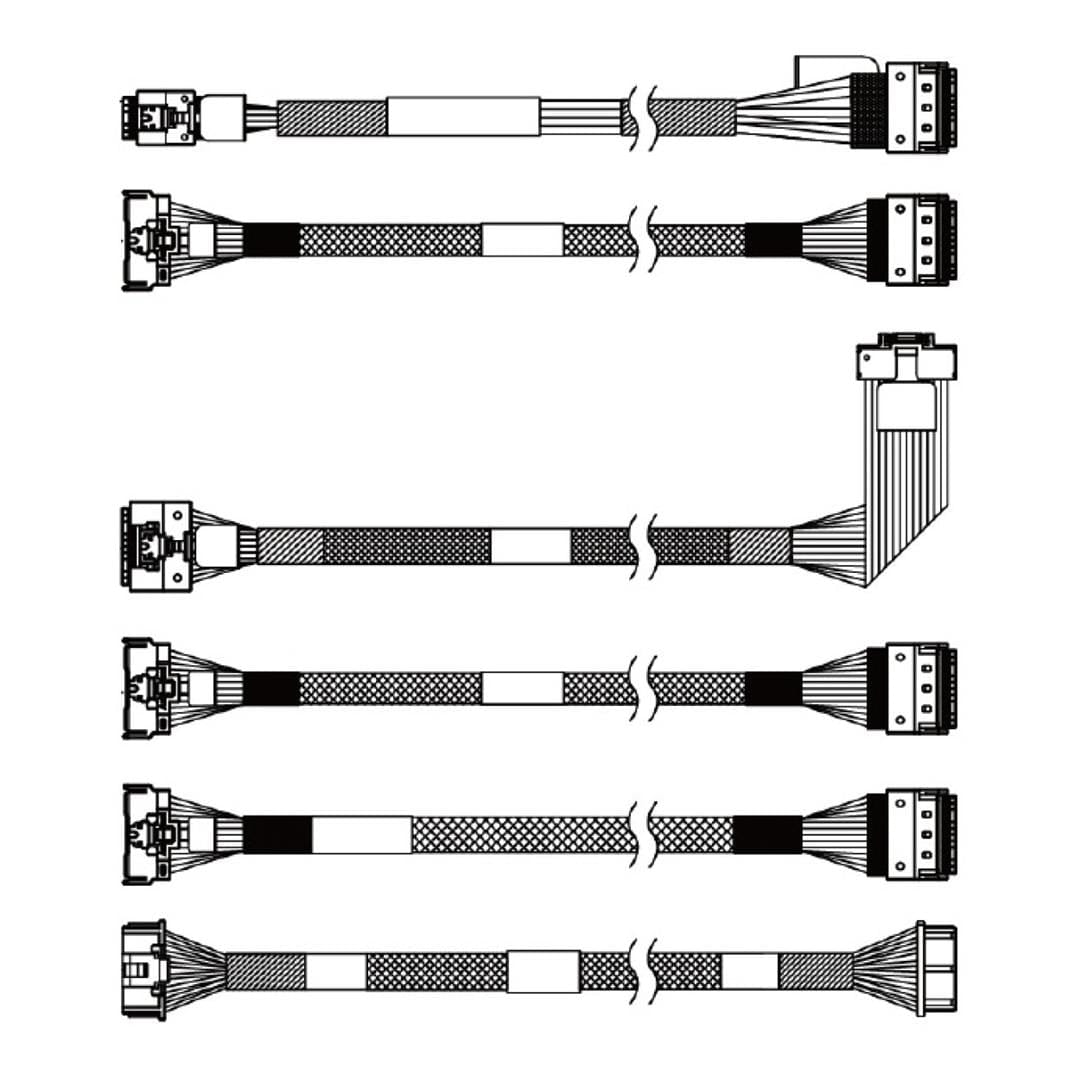 Lenovo ThinkSystem SR650 V3 x4 M.2 NVMe Cable Kit 4X97A82924