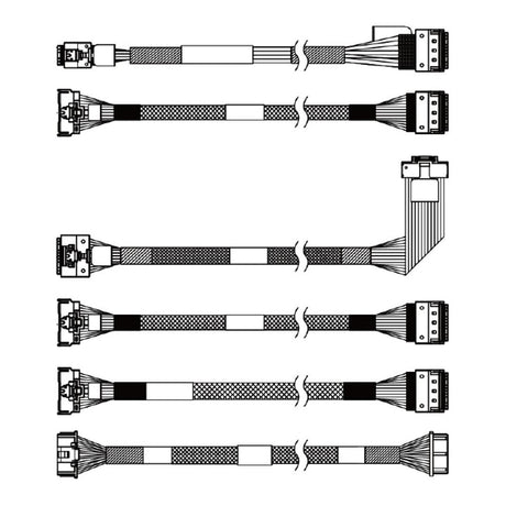 Lenovo ThinkSystem SR650 V3 x4 M.2 NVMe Cable Kit 4X97A82924