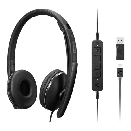 Lenovo Wired ANC Headset Gen2 for Teams 4XD1M45627