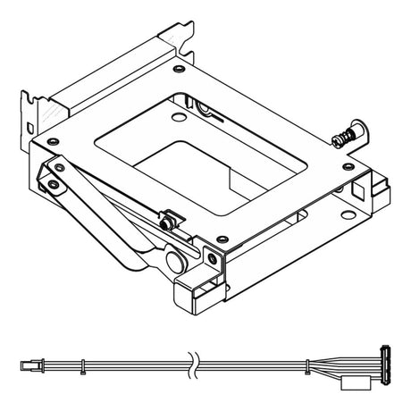 Lenovo ThinkSystem ST50 V3 3rd 3.5-inch HDD Cage Kit 4XF7A93516