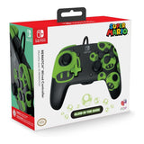 PDP REMATCH Glow Wired Switch Controller - 1-Up Mushroom 500-134-GID