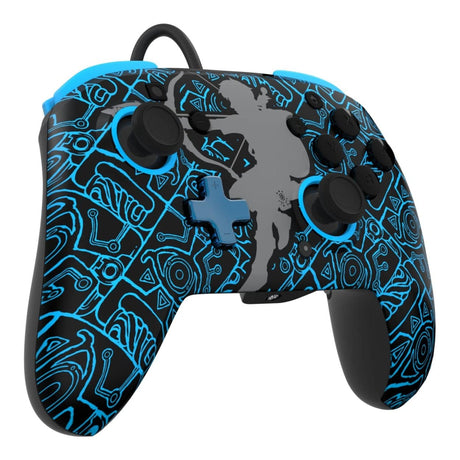 PDP REMATCH Glow Wired Switch Controller - Sheikah Shoot 500-134-SKSG