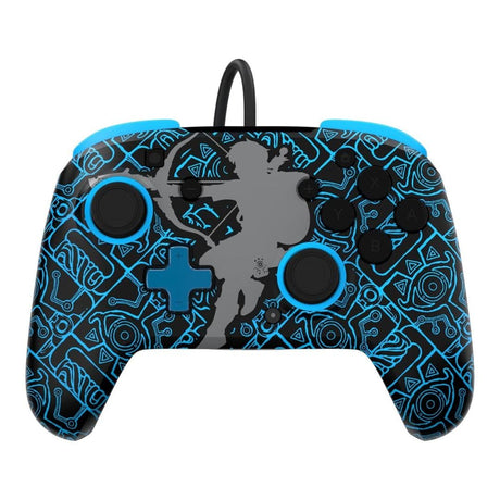 PDP REMATCH Glow Wired Switch Controller - Sheikah Shoot 500-134-SKSG