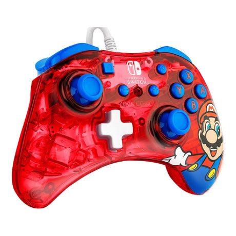 PDP Wired Gaming Controller for Nintendo Switch Mario Punch Rock Candy 500-181-MAR