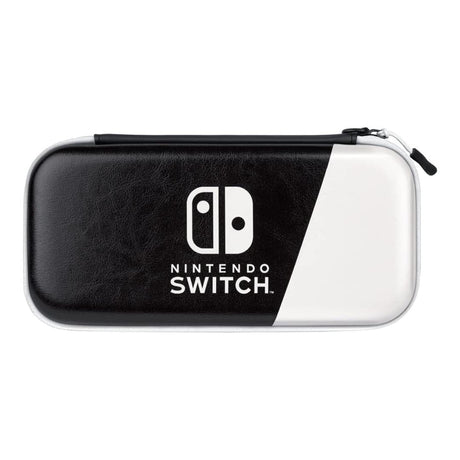 PDP Slim Deluxe Travel Case for Nintendo Switch Black and White 500-218-BW