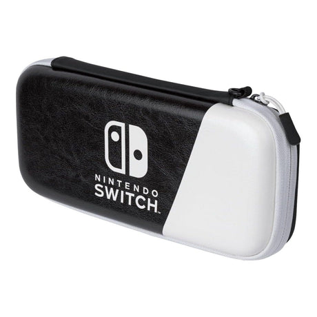 PDP Slim Deluxe Travel Case for Nintendo Switch Black and White 500-218-BW
