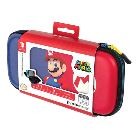 PDP Slim Deluxe Travel Case for Nintendo Switch Mario Edition 500-218-C1MR