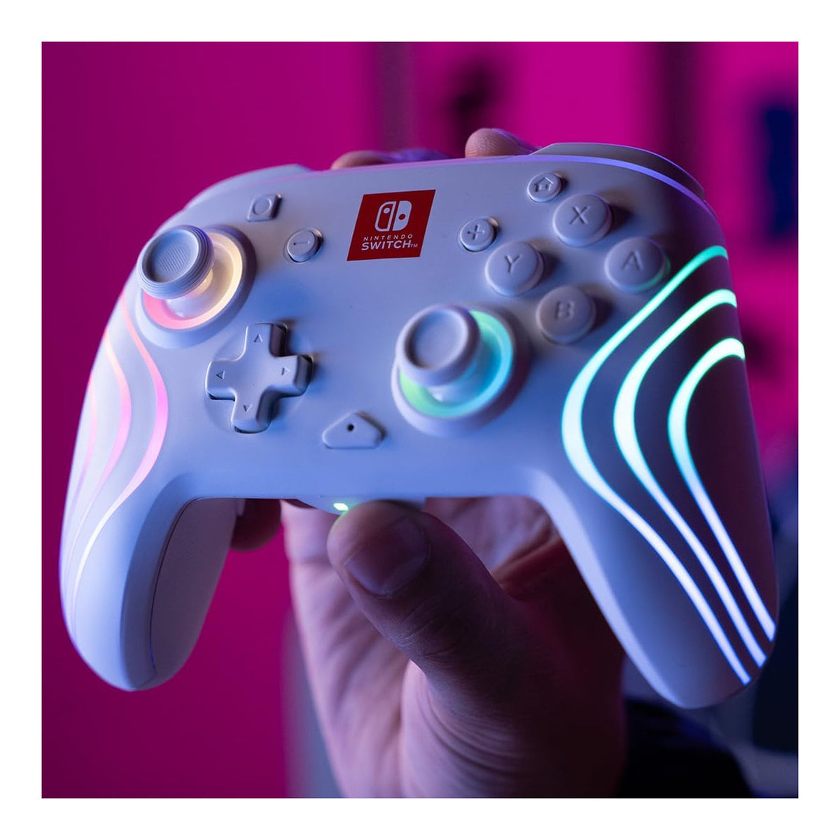 PDP Afterglow Wave Wireless Controller White 500-252-WH