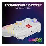 PDP Afterglow Wave Wireless Controller White 500-252-WH