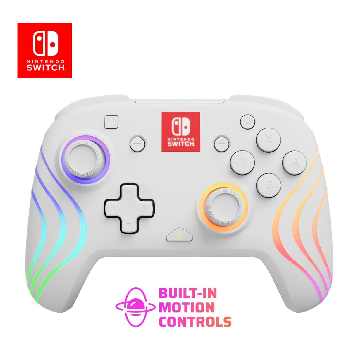 PDP Afterglow Wave Wireless Controller White 500-252-WH