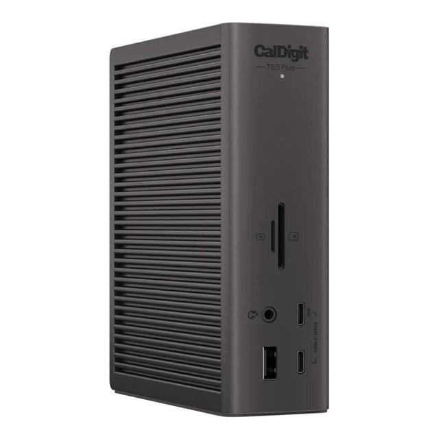 CalDigit TS5 Plus Thunderbolt 5 Docking Station with 330W PSU and 1m Cable - Space Grey