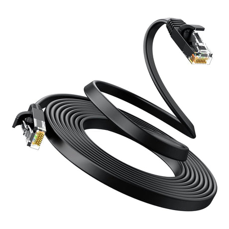 UGreen 3m Cat6 U/UTP Flat Ethernet Cable Black 50175