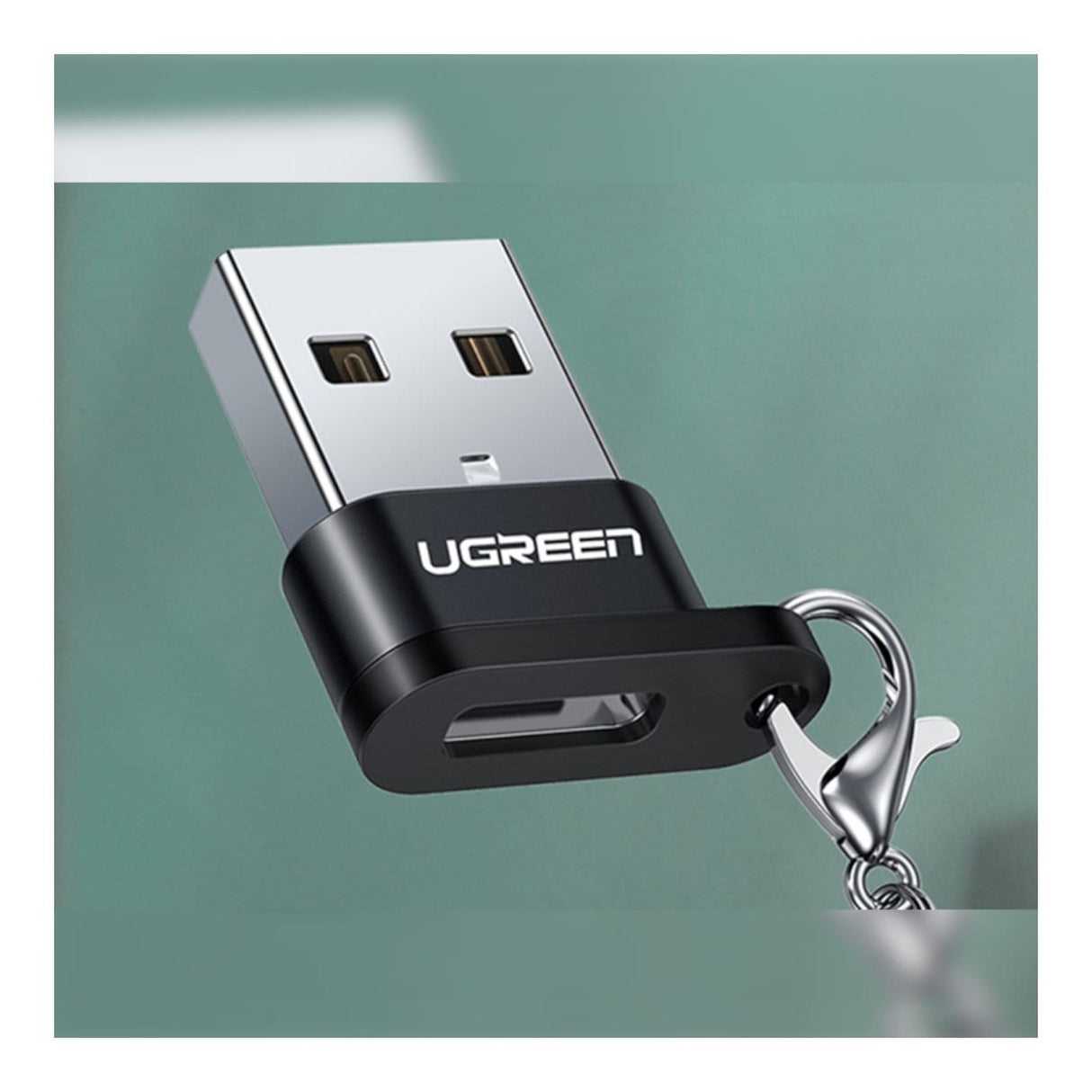 Ugreen USB-A Male to USB-C Female Adapter Black 50568