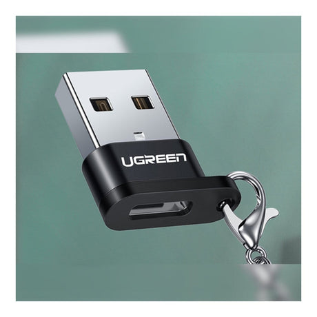 Ugreen USB-A Male to USB-C Female Adapter Black 50568