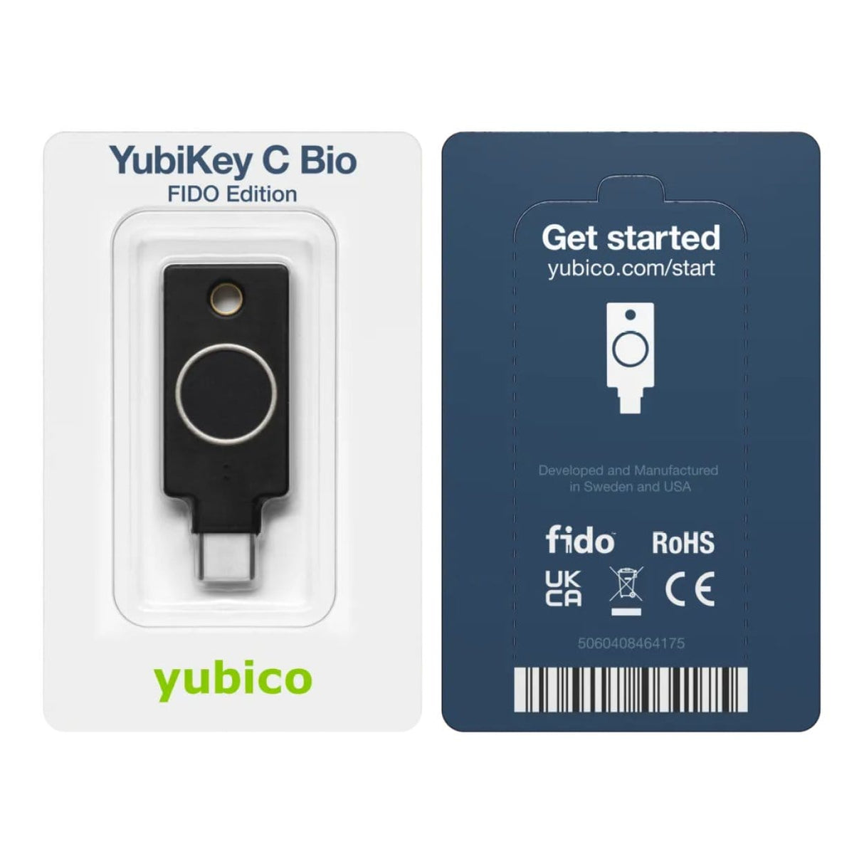 Yubico YubiKey C Bio FIDO Edition MFA Security Key