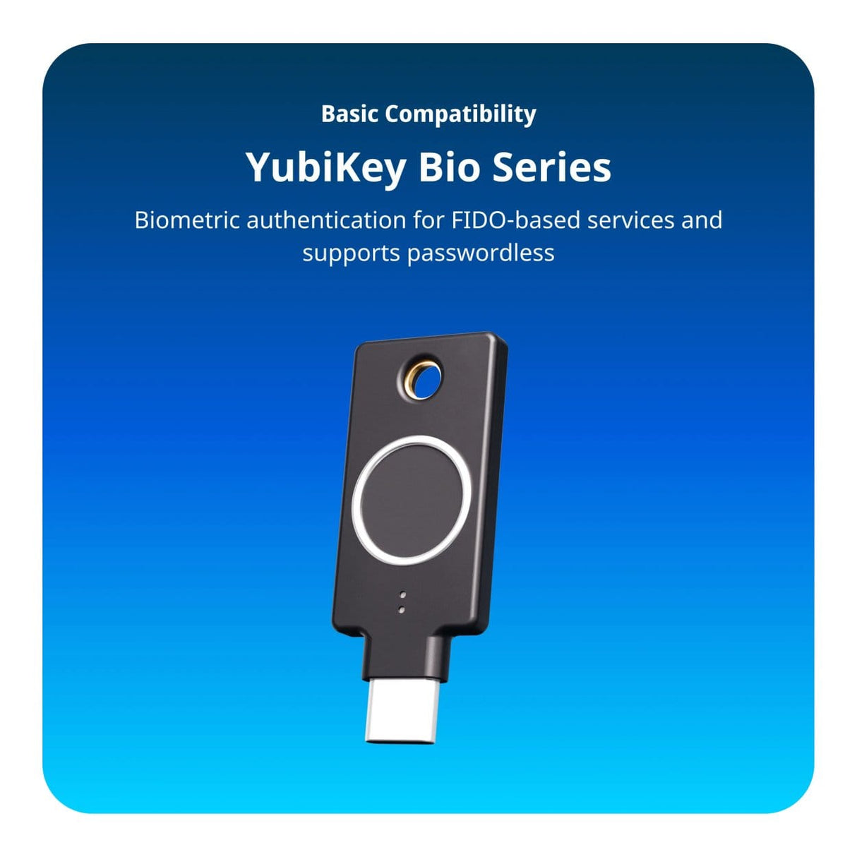 Yubico YubiKey C Bio FIDO Edition MFA Security Key