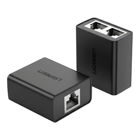 Ugreen RJ45 Splitter Adapter 2-pack Black 50923