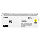 Canon T12 Yellow Toner Cartridge 5,300 Pages Original 5095C006 Single-pack