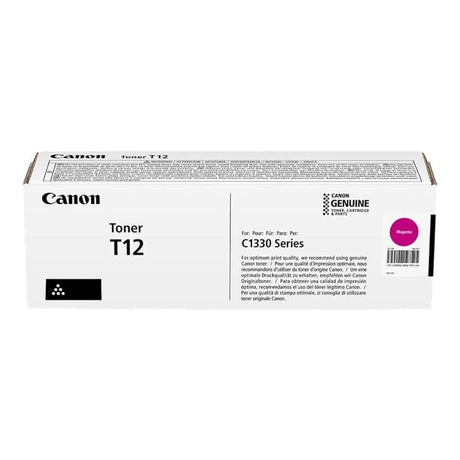 Canon T12 Magenta Toner Cartridge 5,300 Pages Original 5096C006 Single-pack