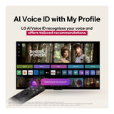 LG UA80 50-inch AI 4K UHD webOS25 Smart TV 50UA80006LC