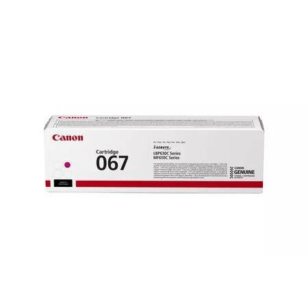 Canon 067 Magenta Toner Cartridge 1,250 Pages Original 5100C002 Single-pack