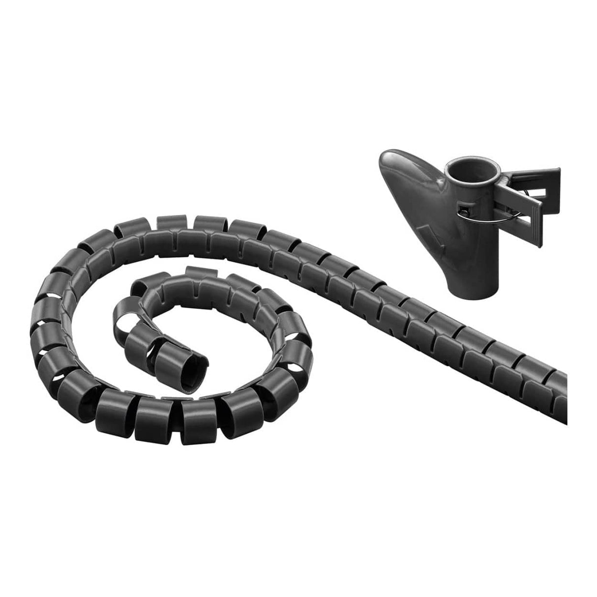 Goobay Cable Duct 2.5m Robust Spiral Cable Wrap Black 51924