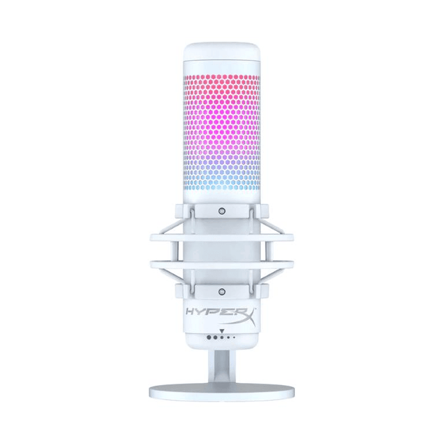 HyperX QuadCast S USB Condenser Gaming Microphone White 519P0AA HyperX QuadCast S USB Condenser Gaming Microphone White 519P0AA
