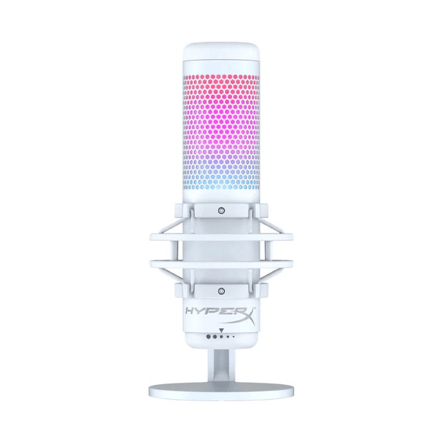 HyperX QuadCast S USB Condenser Gaming Microphone White 519P0AA