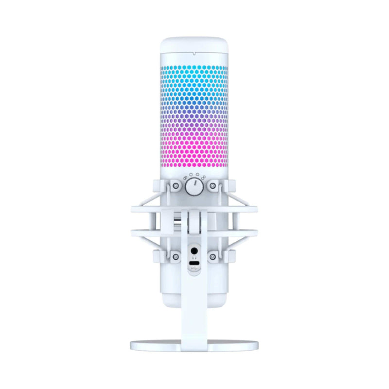 HyperX QuadCast S USB Condenser Gaming Microphone White 519P0AA