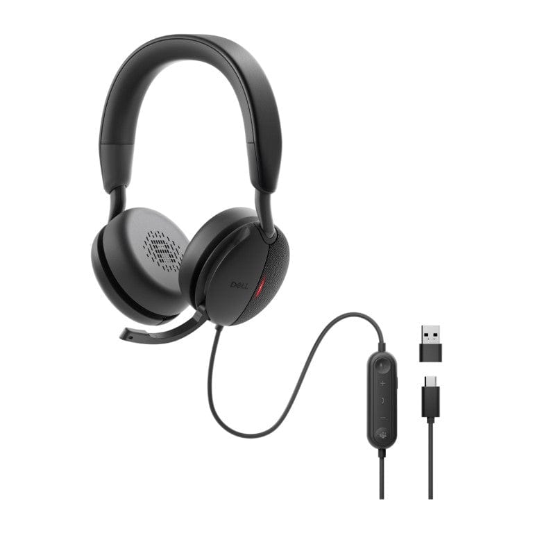 Dell WH5024 Pro Wired Active Noise Cancellation Headset 520-BBGQ