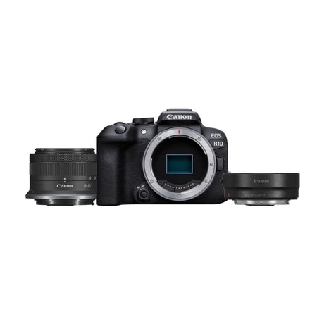 Canon EOS R10 24.2 MP Camera with RF-S 18-45mm F4.5-6.3 IS STM Lens 5331C038