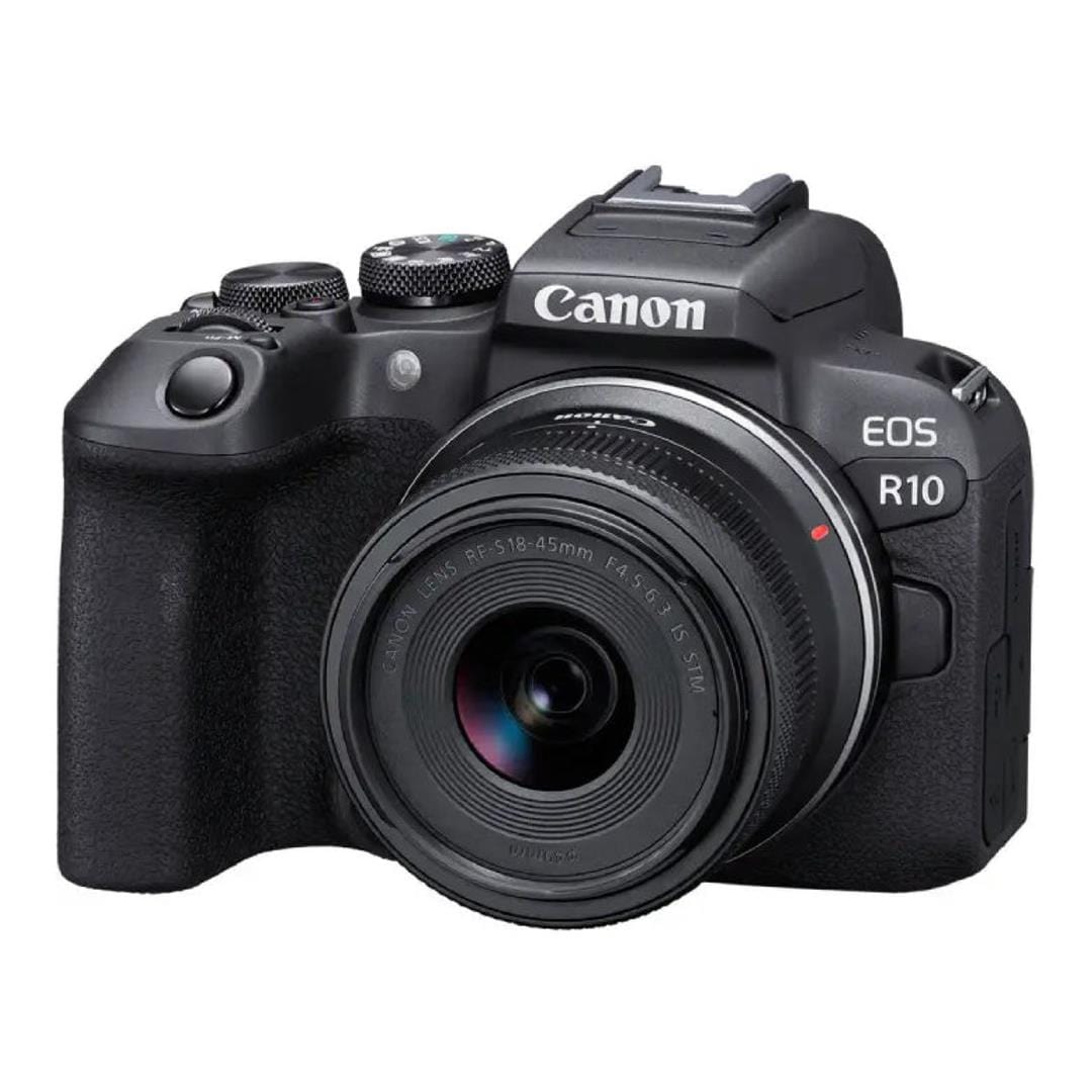 Canon EOS R10 24MP Mirrorless Camera with RF-S 18-45mm IS STM Lens 5331C093