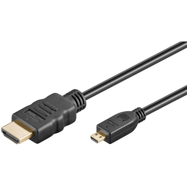 Goobay High Speed HDMI to Micro HDMI 1m Cable with Ethernet 53781