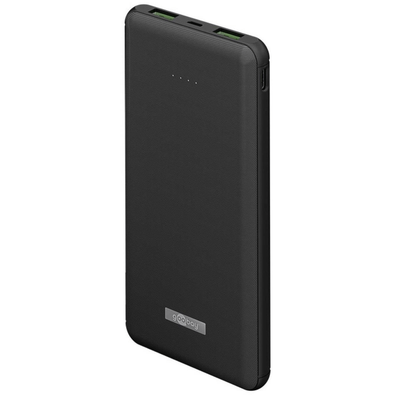 Goobay 10 000 mAh Power Bank with Wireless Fast Charge 53933