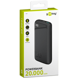 Goobay 20 000 mAh Power Bank with LED Display 53939
