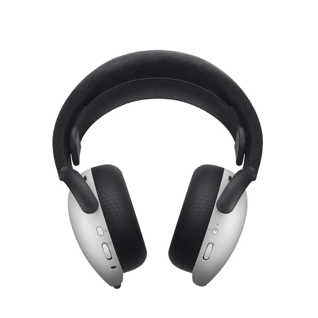 Alienware AW720H Dual Mode Wireless USB Type-C Gaming Headset - Lunar Light 545-BBFD
