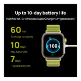 Huawei Watch Fit 4 Pro with Fluoroelastomer Strap - Golf Edition Blue 55020FAB