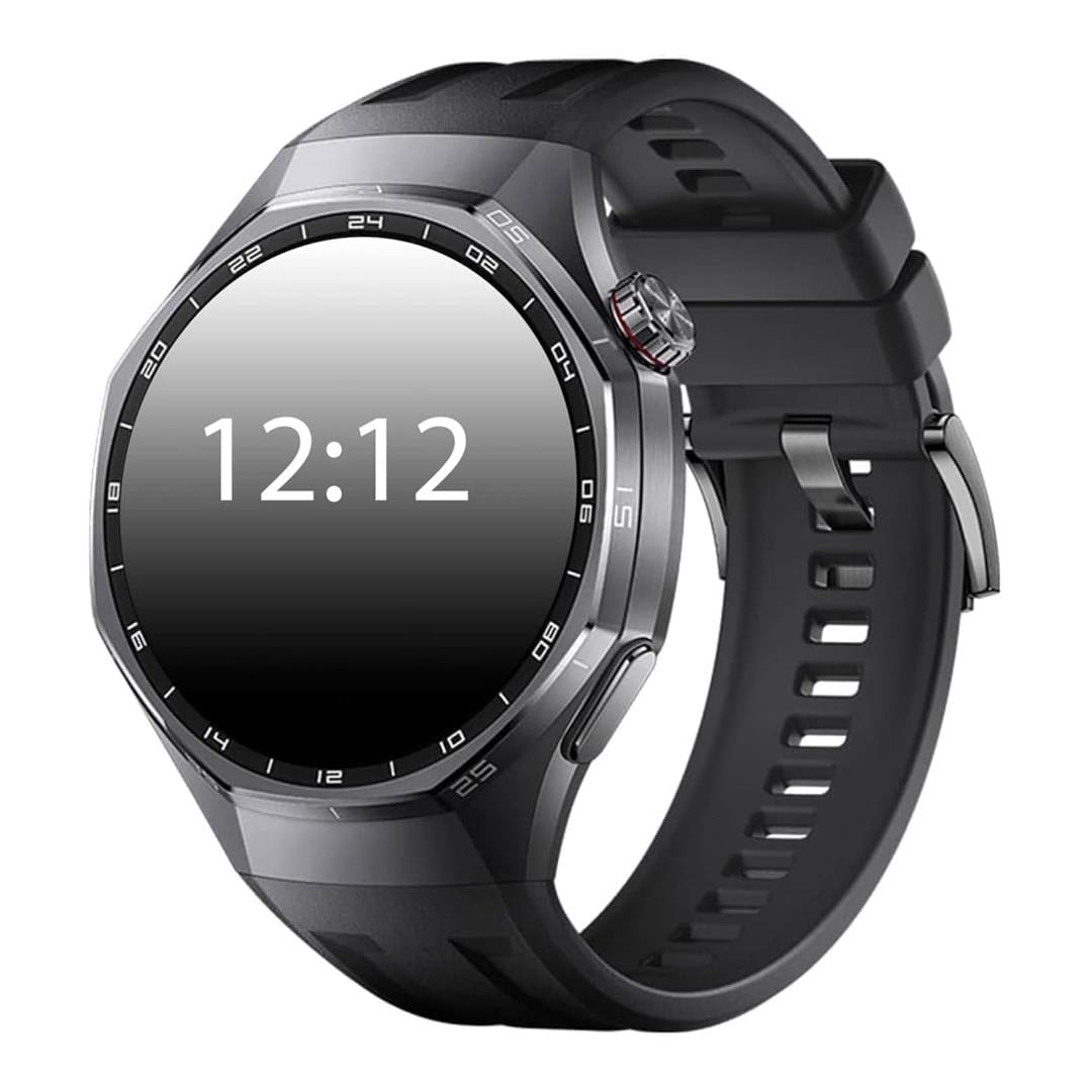Huawei Watch GT 6 Pro 46mm Ceramic Case with Fluoroelastomer Strap - Golf Edition Black 55020FUC
