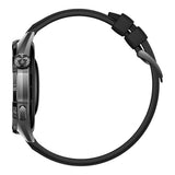 Huawei Watch GT 6 46mm Stainless Steel Case with Black Fluoroelastomer Strap 55020FUF